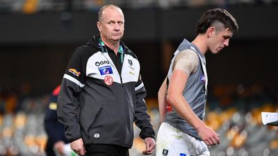 Port coach Hinkley 'running out of words' for Butters