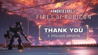 FromSoftware clocks another win as Armored Core 6, the mech series' return after 10 years of Souls games, hits 3 million copies sold