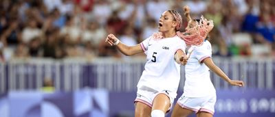 Trinity Rodman had fans in awe with her stunning goal to open the USWNT’s scoring at the Paris Olympics