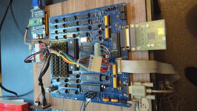 Electronics engineer builds 1984 Macintosh Plus clone