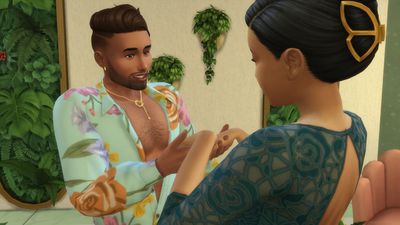 In The Sims 4 Lovestruck expansion I can make 'you up?' texts and coffee dates equally valid ways of pursuing relationships