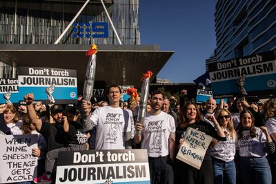 Nine journalists do their block over Scott Cam’s Paris Olympics appearance amid strike