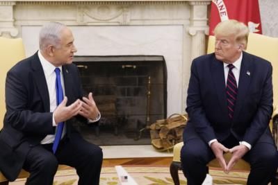 Trump And Netanyahu Seek To Mend Relations In Face-To-Face Meeting