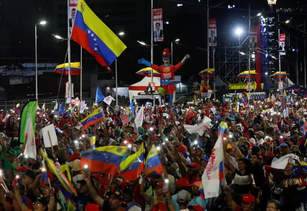 Venezuela presidential candidates hold final rallies ahead of election