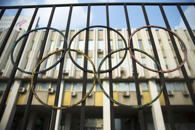 Which countries have been banned from participating in the Olympics?