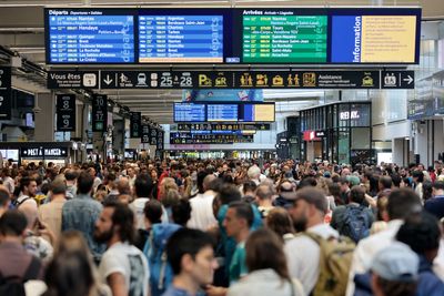 French rail network hit by ‘malicious acts’ ahead of Paris Olympics