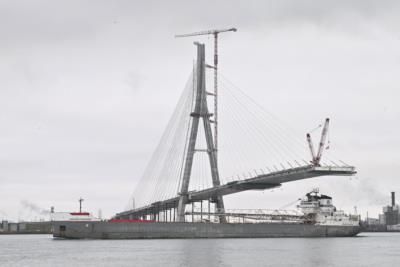 Gordie Howe International Bridge Connects U.S. And Canada