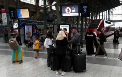 Watch: Olympics travel chaos in Paris as vandals target high-speed rail tracks