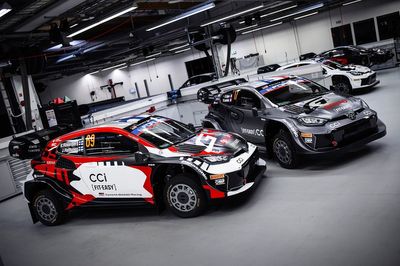 Toyota reveals new liveries for WRC Rally Finland