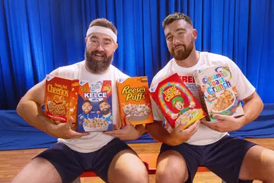 Chiefs TE Travis Kelce fulfills childhood cereal dream by partnering with General Mills