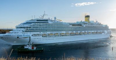 Scottish port welcomes largest ship in almost 900 years