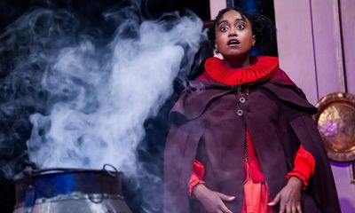 Rough Magic review – zany riff on Macbeth bewitches young audience