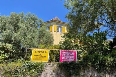 Sintra residents say the Portuguese town is turning into an ‘amusement park’ and ‘guerrilla action is needed’