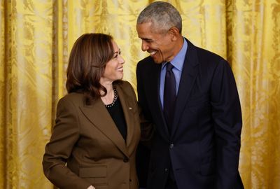 Barack and Michelle Obama endorse Harris