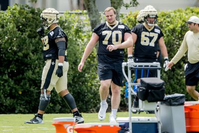 Finding the best starting offensive line is a tall task for Saints