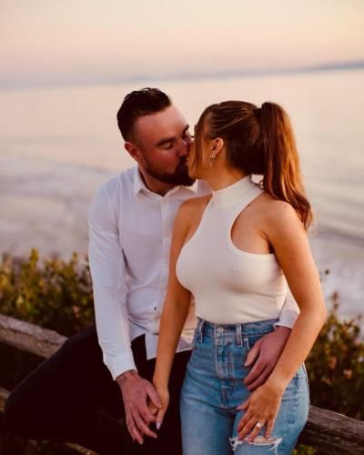 Logan Allen And Wife Share Loving Kiss In Sweet Moment