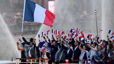 President Emmanuel Macron declares the Paris Olympics open