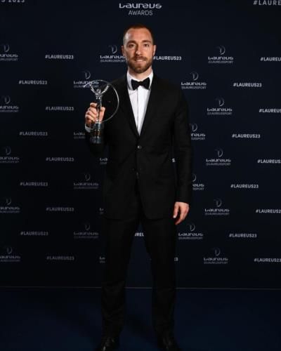 Celebrating Success: Christian Eriksen Receives Prestigious Award In Style