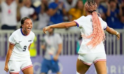 Early Swanson double gives USWNT comfortable win over Zambia in Olympic opener