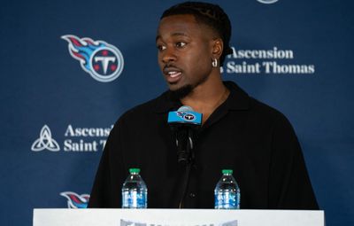 Titans’ offseason prize at cornerback out with calf injury