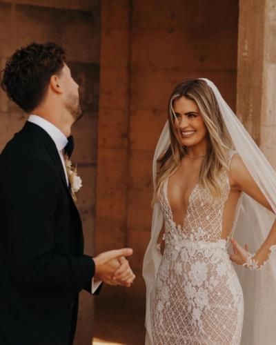 Whitney Simmons Radiates Joy And Romance On Wedding Day