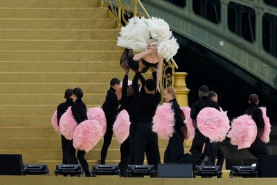 What song did Lady Gaga perform at the Olympics opening ceremony?