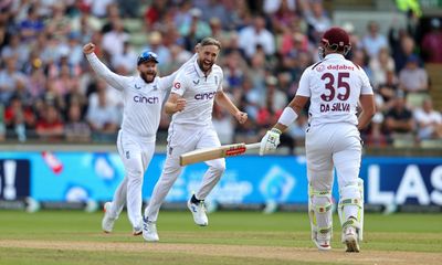 Chris Woakes defends England tactics after late wickets for West Indies