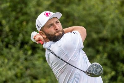 Jon Rahm admitted it was ‘weird’ playing with LIV teammate Tyrrell Hatton, who joked: ‘It obviously scared him’