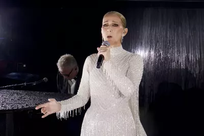Celine Dion's stunning Olympics return