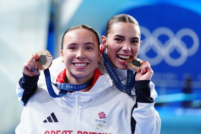Yasmin Harper and Scarlett Mew Jensen claim GB first medal with diving bronze