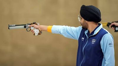 Paris Olympics: Sarabjot Singh misses 10m air pistol final by one inner-10
