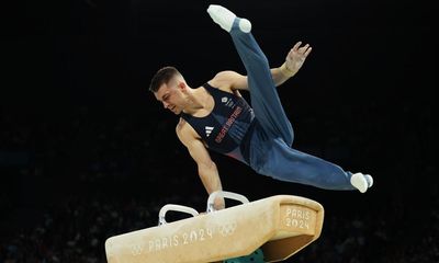 Max Whitlock cool under pressure to qualify for men’s pommel final