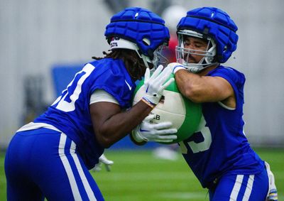 There is strength in numbers for the Colts’ tight end position