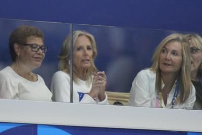 Jill Biden Praises Paris Olympics, Looks Ahead To LA