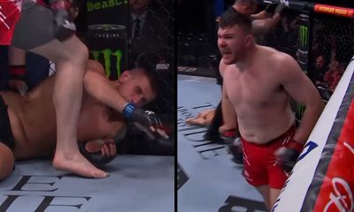 UFC 304 video: Mick Parkin flattens Lukasz Brzeski for first-round knockout