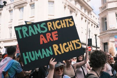 Trans Pride London marchers on what it means to be transgender in 2024