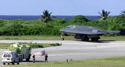 US B-2 Bomber Successfully Sinks Large Surface Ship