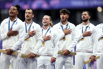 France’s rugby sevens team did a choreographed dance after winning the gold at the 2024 Paris Olympics