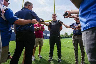 Highlights from Colts’ OC Jim Bob Cooter’s training camp press conference