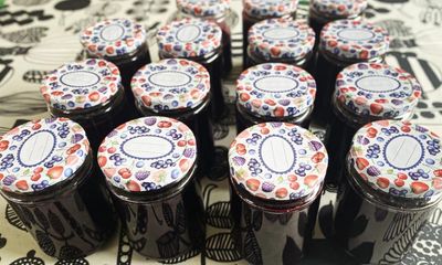 Blackcurrant jam, a sharply sweet reminder of a life well lived