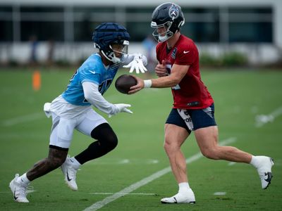 WATCH: Titans QB Will Levis throws a dime to RB Tony Pollard