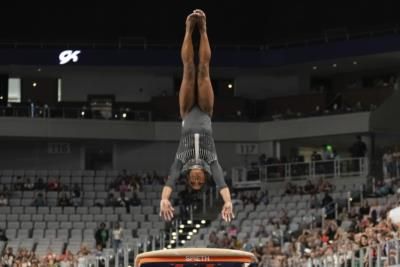 Simone Biles Shines In Paris Olympics Qualifiers