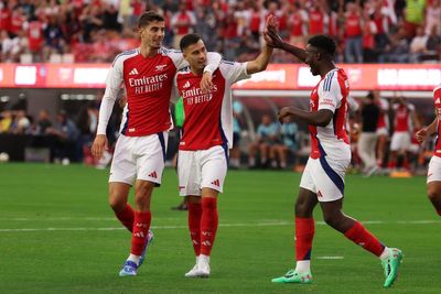 Mikel Arteta namechecks three Arsenal stars after preseason win over Man United