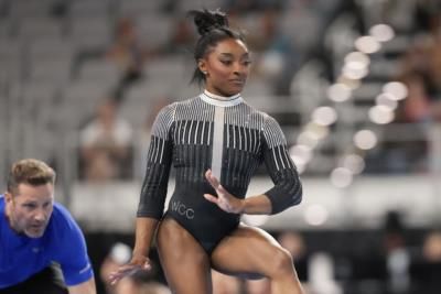 Simone Biles Shines In Paris Debut Despite Injury