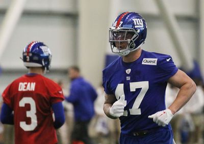 Giants activate TE Theo Johnson from PUP, release QB Nathan Rourke