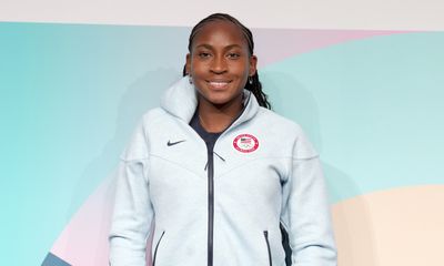 Coco Gauff talks about bearing U.S. flag along with LeBron James