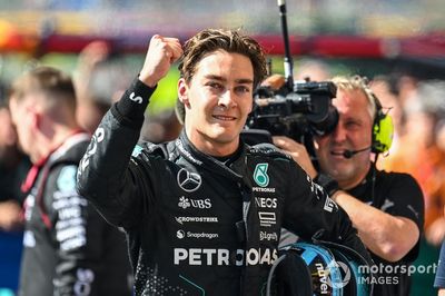 F1 Belgian GP: Russell outfoxes rivals to win from Hamilton