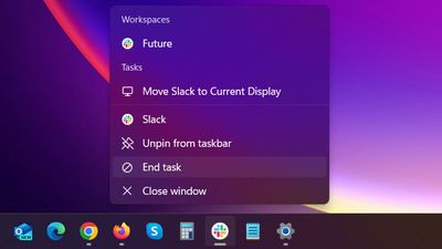 Kill Windows tasks with impunity — Windows 11 has a hidden 'End Task' taskbar option that's quick and easy to toggle