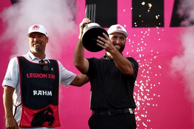 Jon Rahm (finally) wins on LIV Golf, tops teammate Tyrrell Hatton by a shot