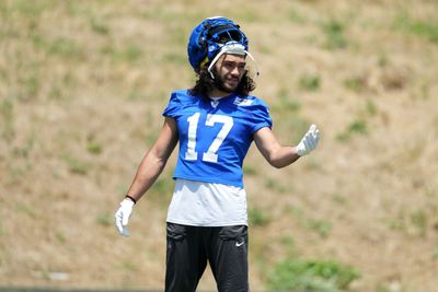 Watch: Puka Nacua made an awesome leaping grab over Tre’Davious White in camp